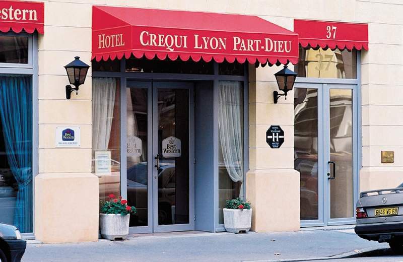Best Western Crequi Lyon Part Dieu Eksteriør billede